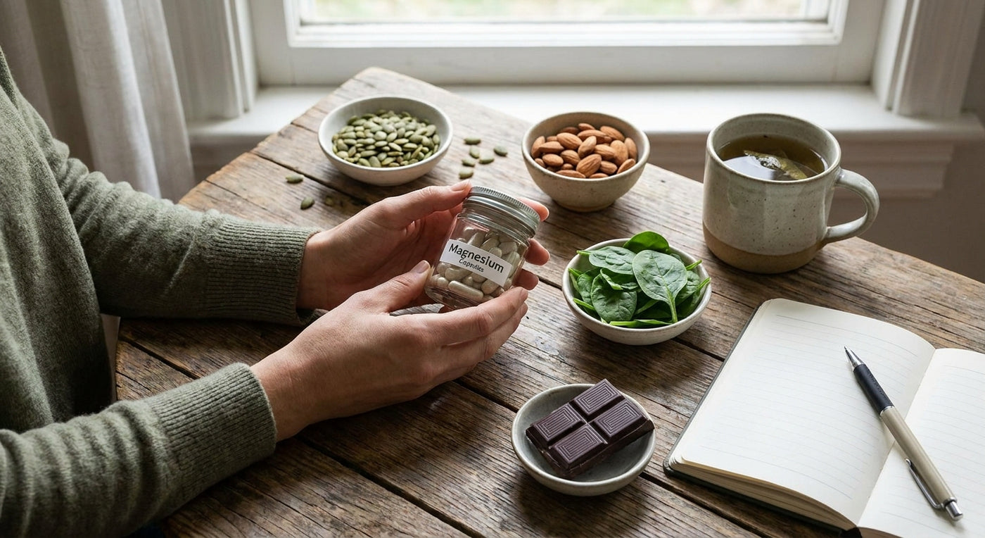 How much magnesium should women take daily?