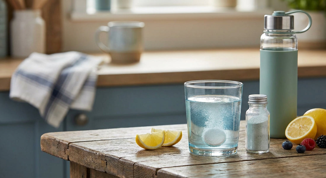 Electrolyte supplements for hangover recovery