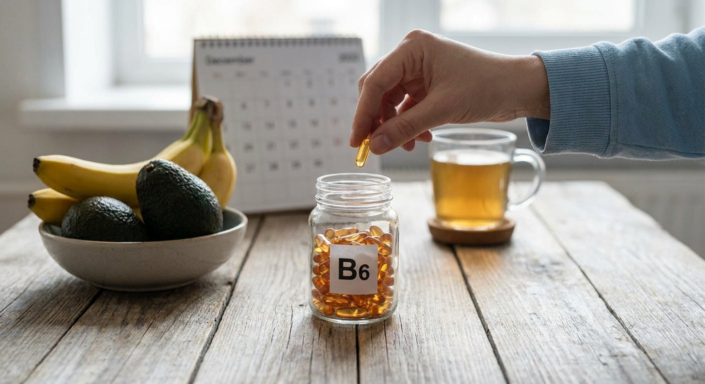 How to use vitamin B6 for PMS symptoms