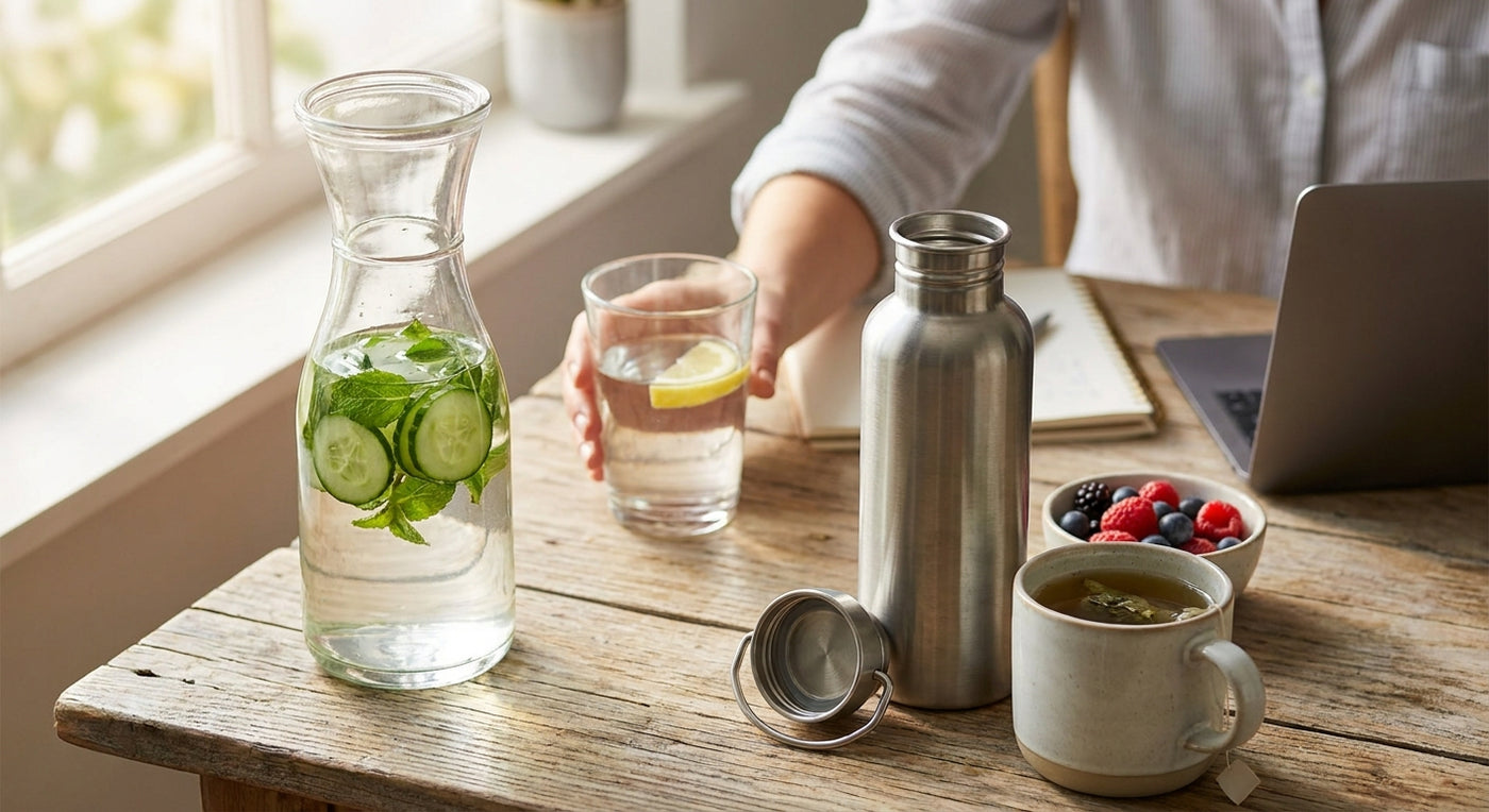 How to stay hydrated throughout the day