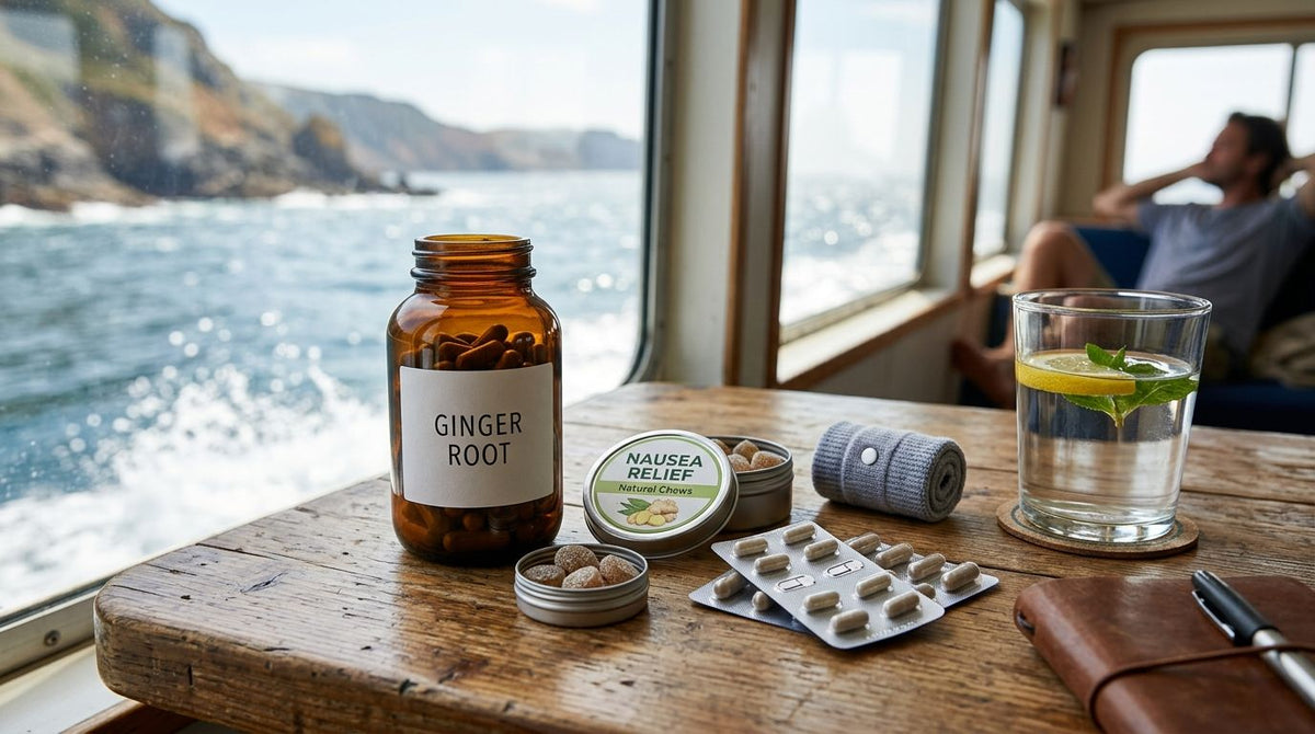 Best supplements for motion sickness and travel nausea