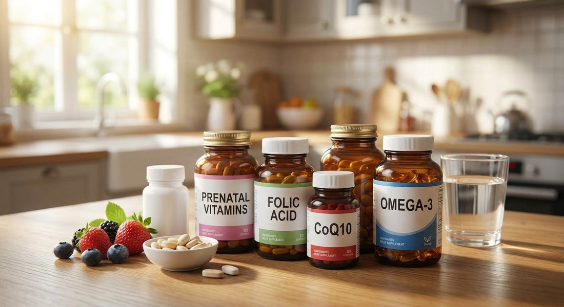 Supplements to support IVF and fertility treatment