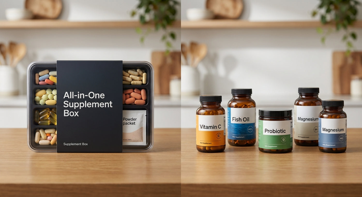 All-in-one supplement box vs buying individually