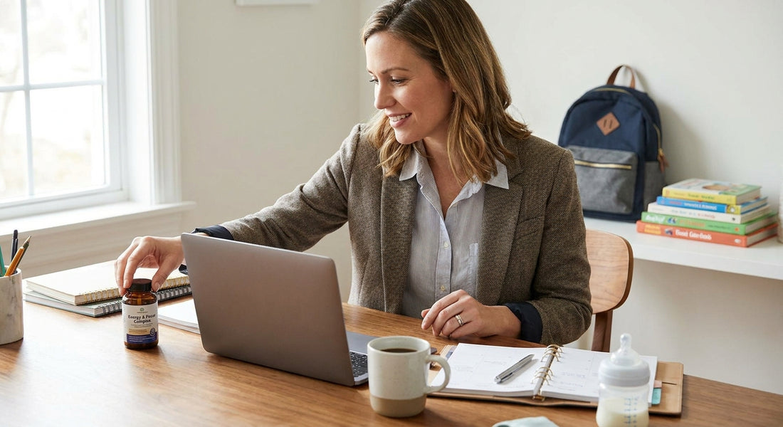 Energy and focus supplements for mums returning to work