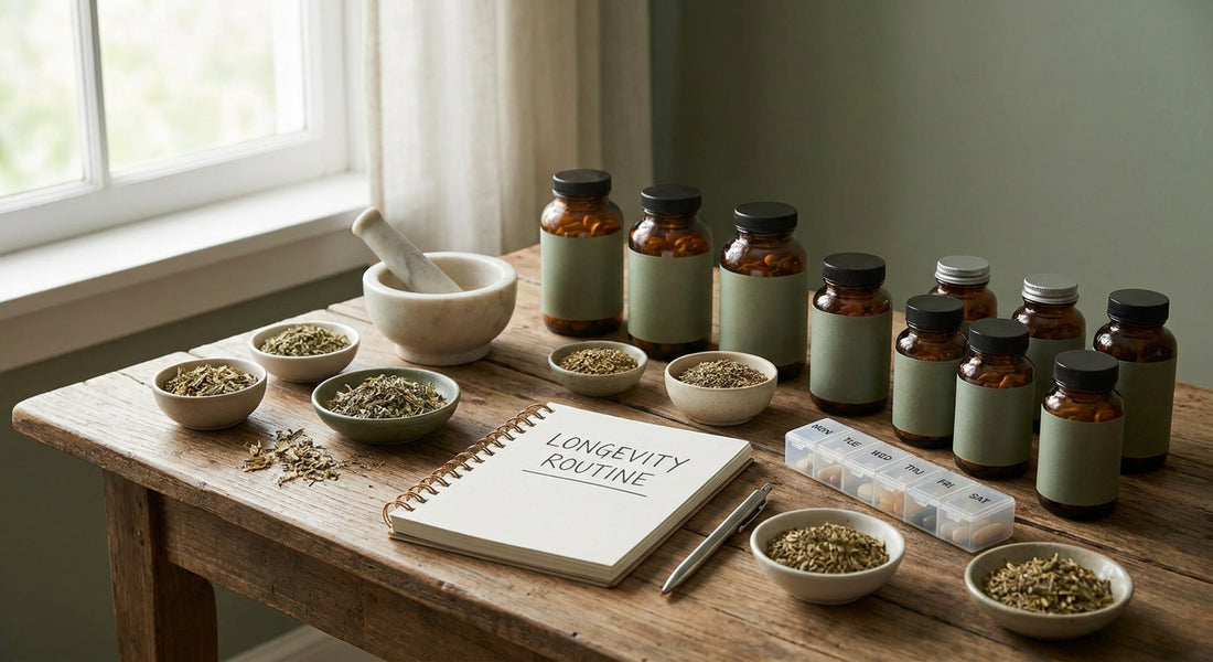 How to build a supplement routine for longevity