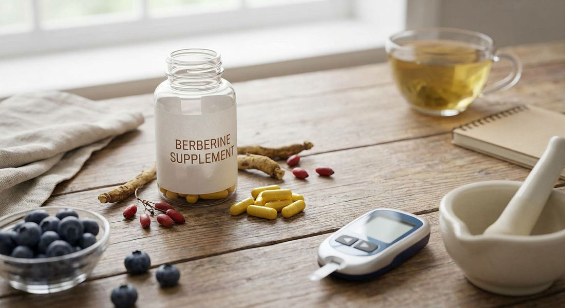 Berberine supplement for blood sugar and metabolism