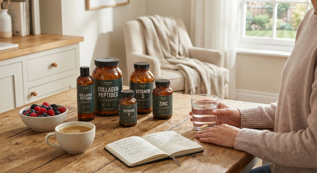 Collagen and nutrient support for post-surgery recovery