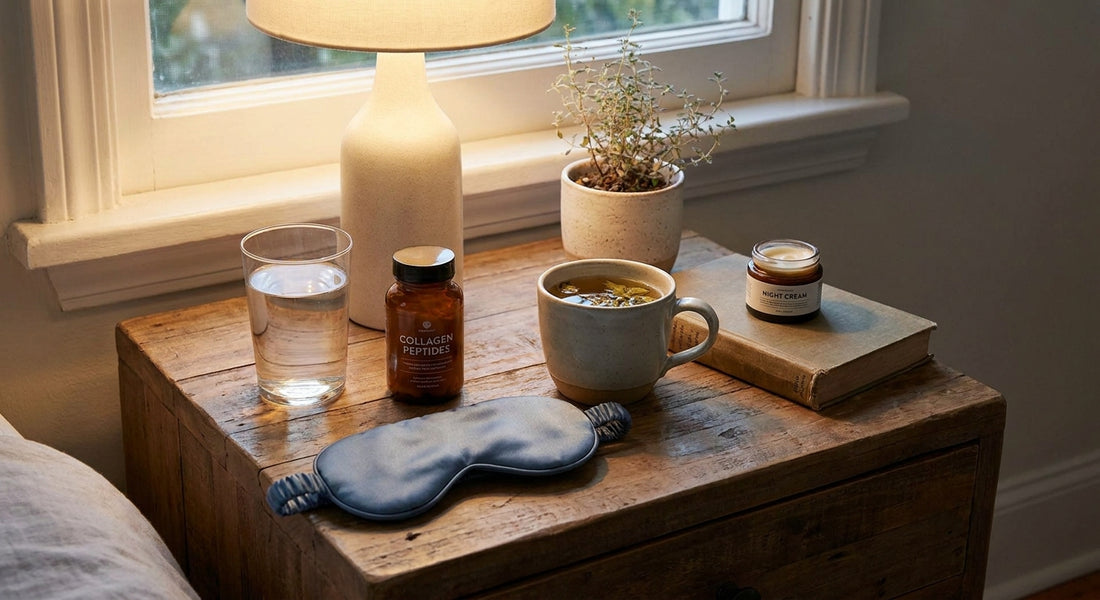Collagen for sleep and overnight skin repair