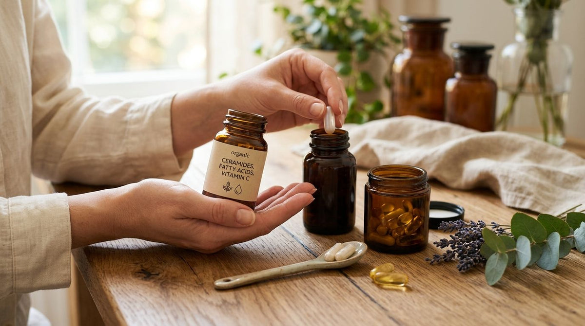 Supplements for skin barrier repair after over-exfoliating