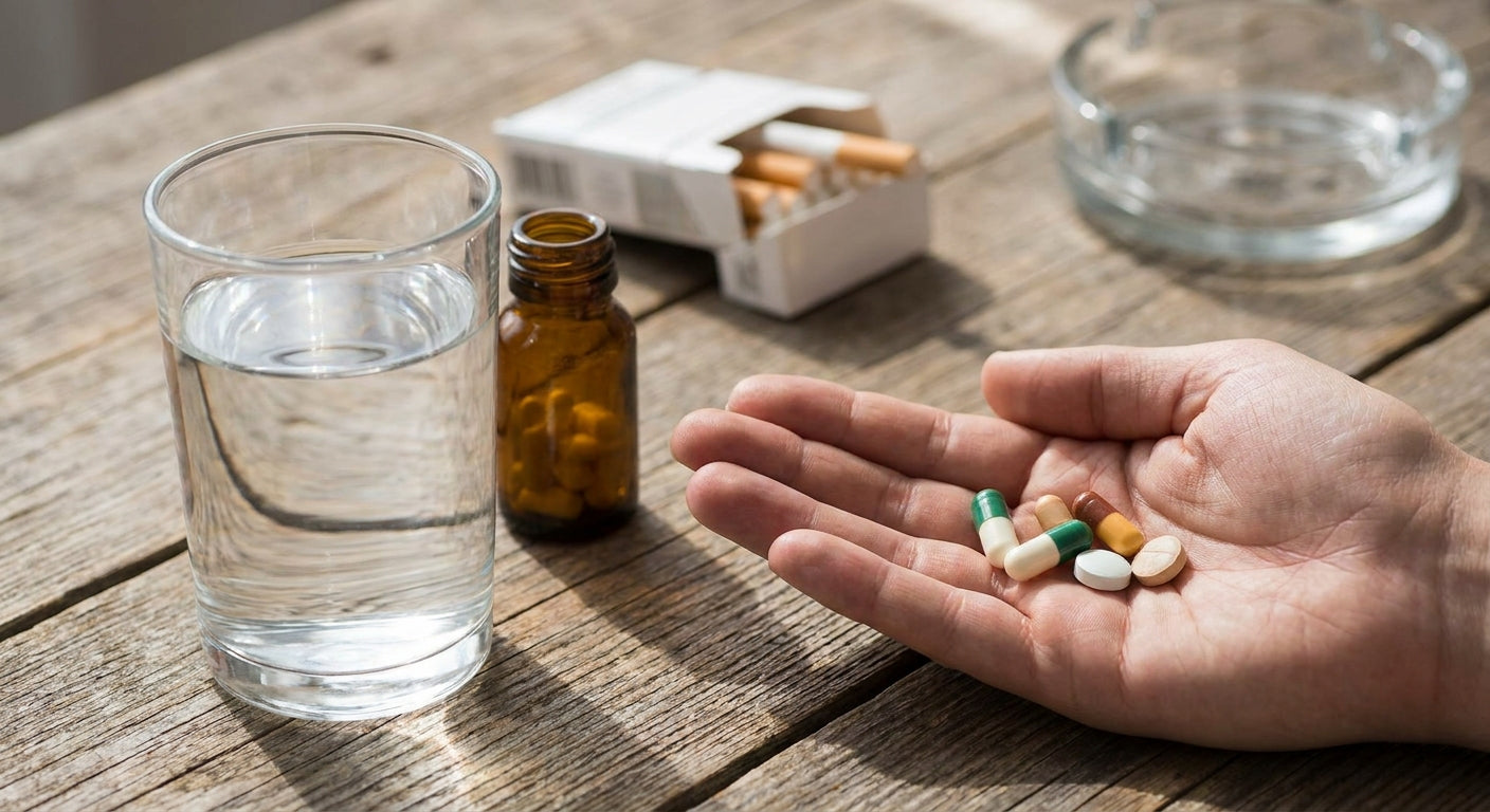 Supplements for nutrient repletion after quitting smoking