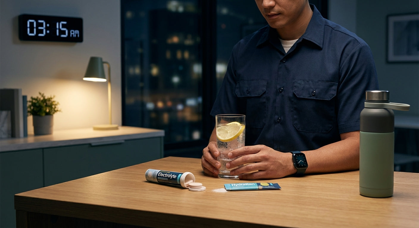 Hydration for shift workers: what supplements help