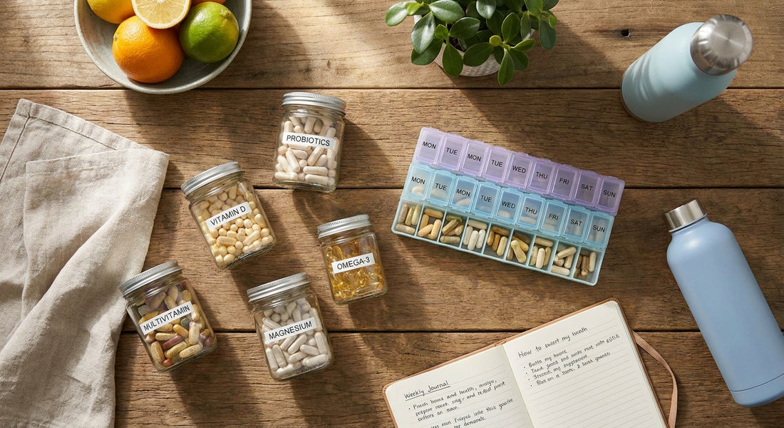 Three month health reset: supplements that support it