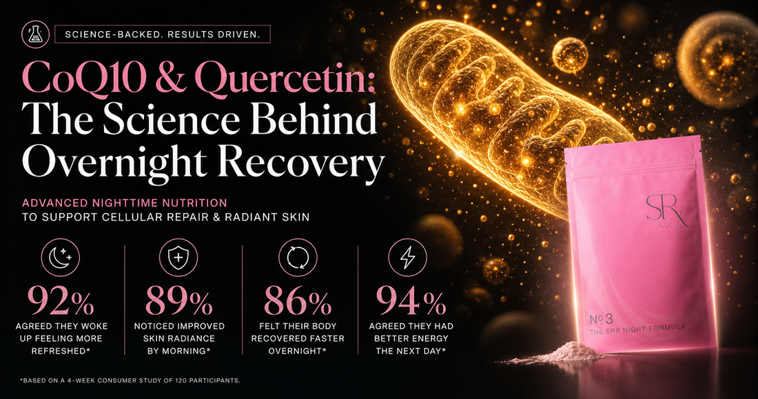 CoQ10 and quercetin for overnight cellular recovery - The SRX Formula Night